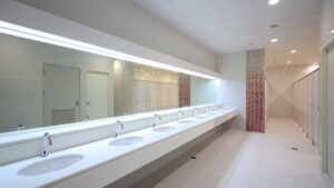 Lighting in bathroom