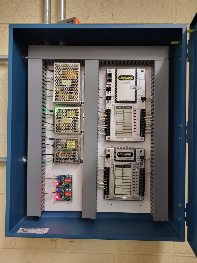 building automation systems that control heating and cooling in the Diocese of Cheyenne building