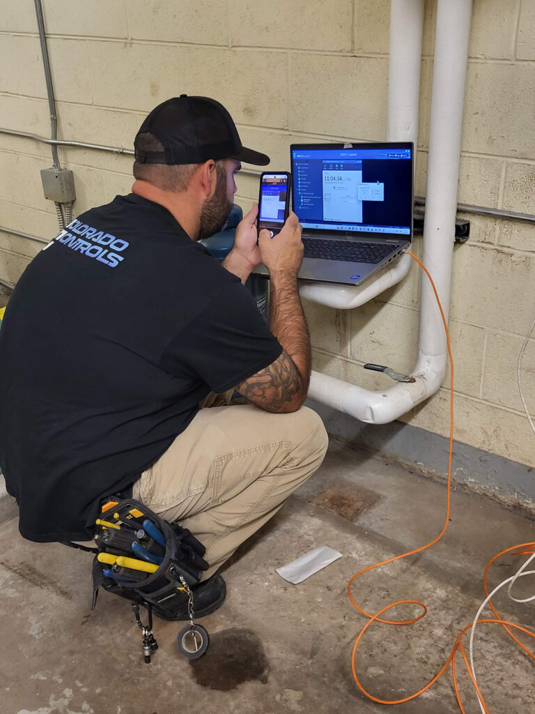 a building automation system technician